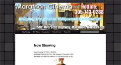 Desktop Screenshot of marathoncinema.com